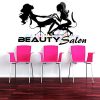 Decal beauty salon dán kính dán tường mã NSL07